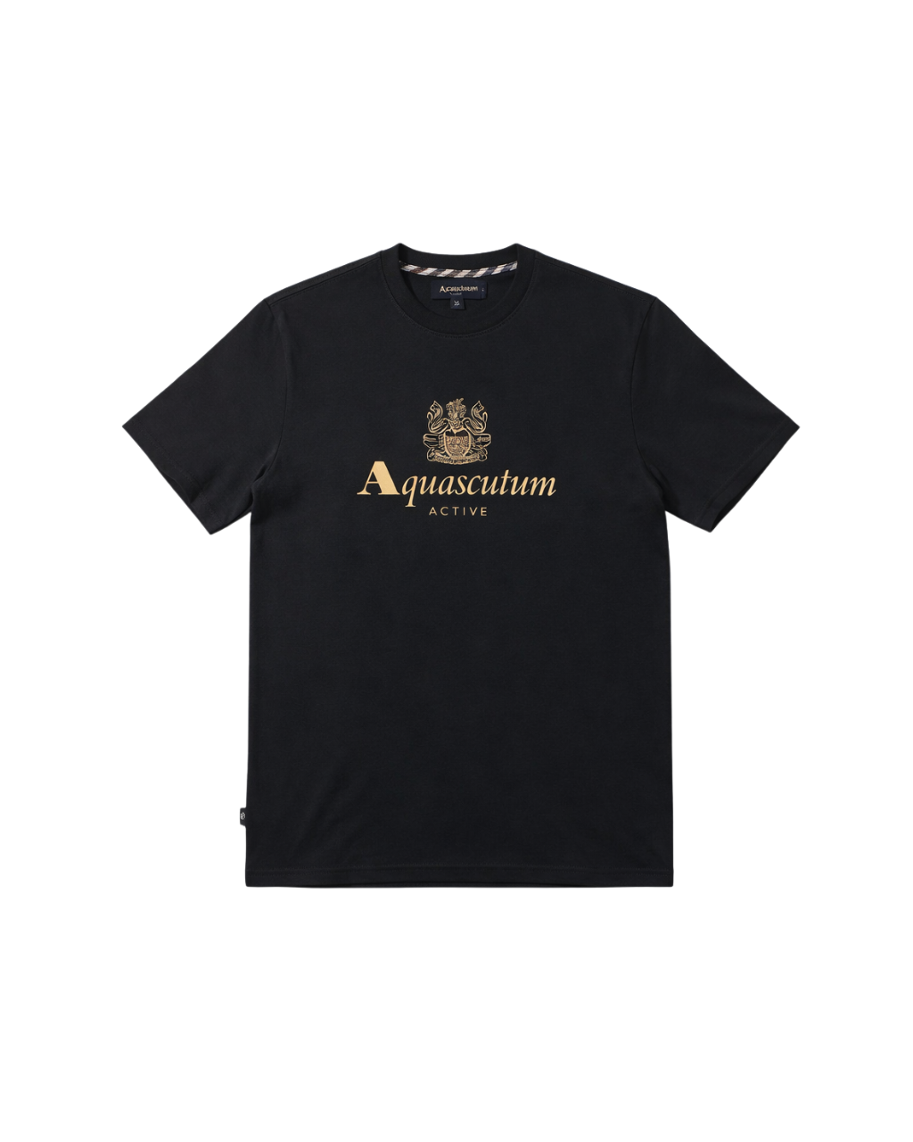 AQUASCUTUM Big Logo Crew Tshirt