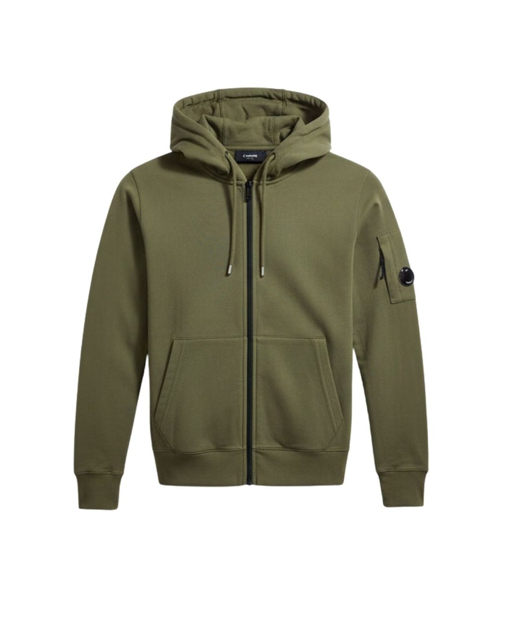 C.P. COMPANY Light Fleece Hooded Zip Hoodie