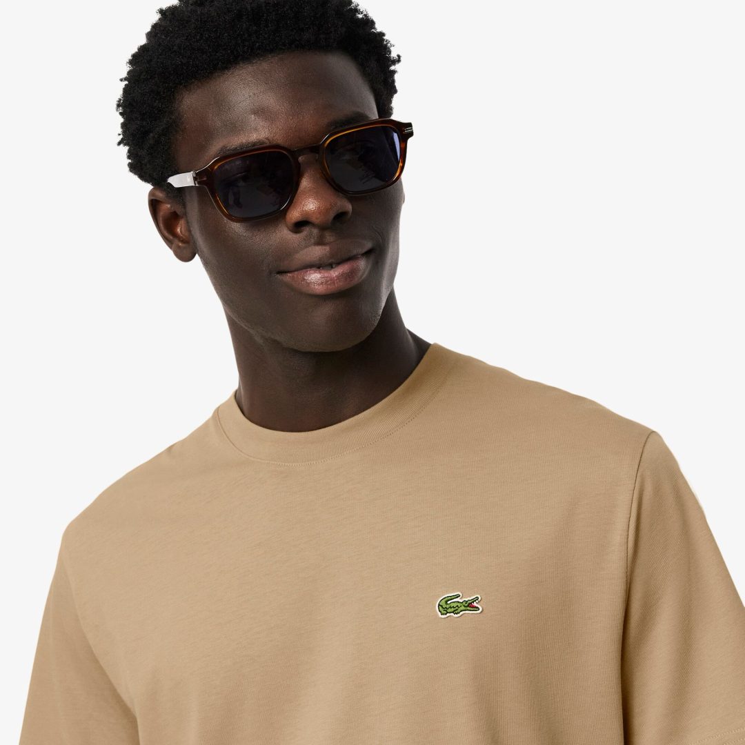 Lacoste Classic Fit Cotton Tee - Image 3