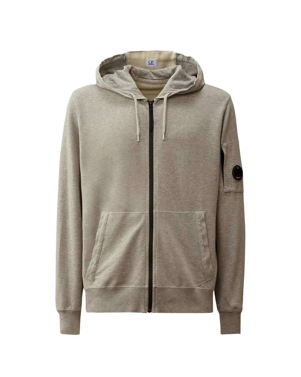 C.P. COMPANY Light Fleece Zip Hoodie