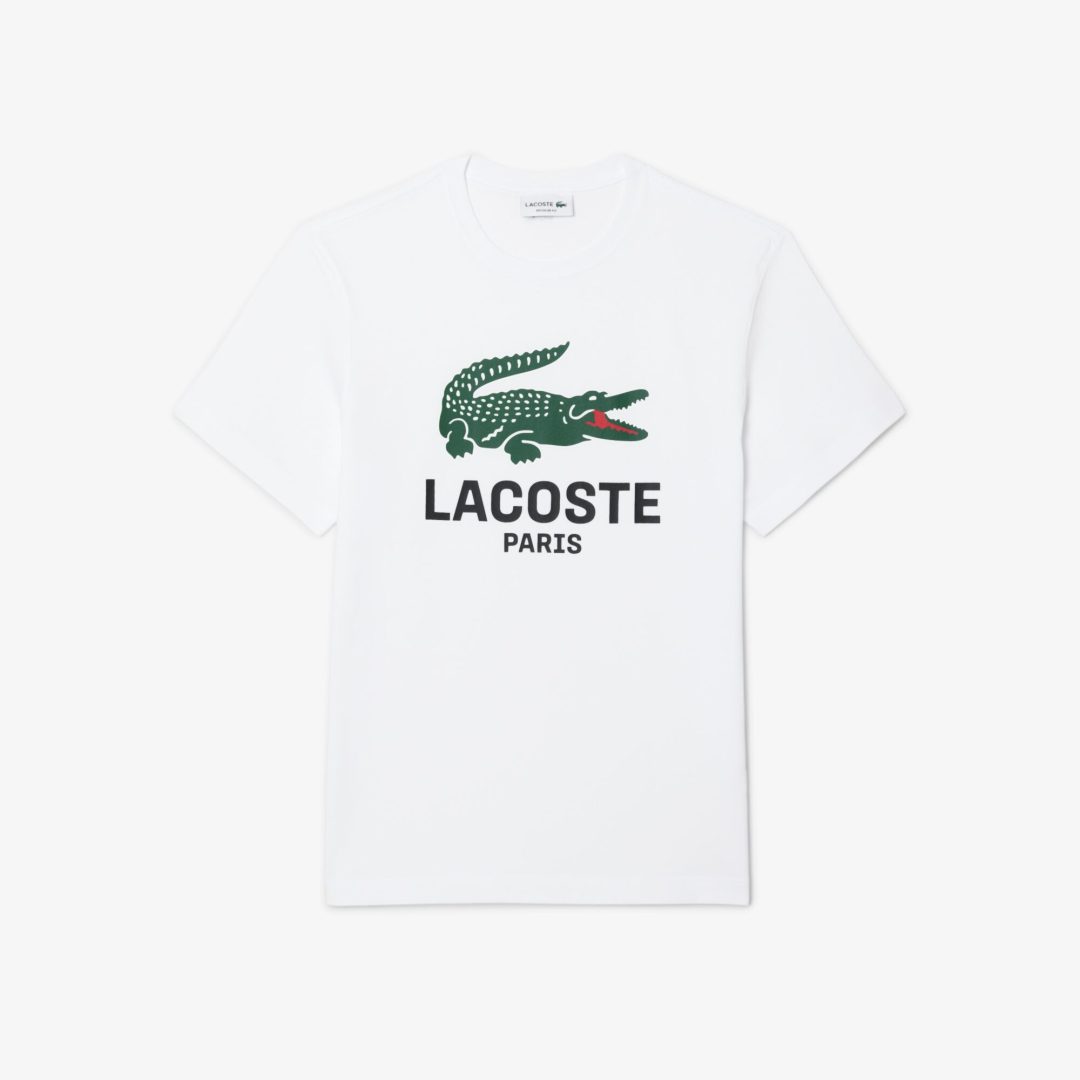 LACOSTE Large Logo Crewneck T-Shirt