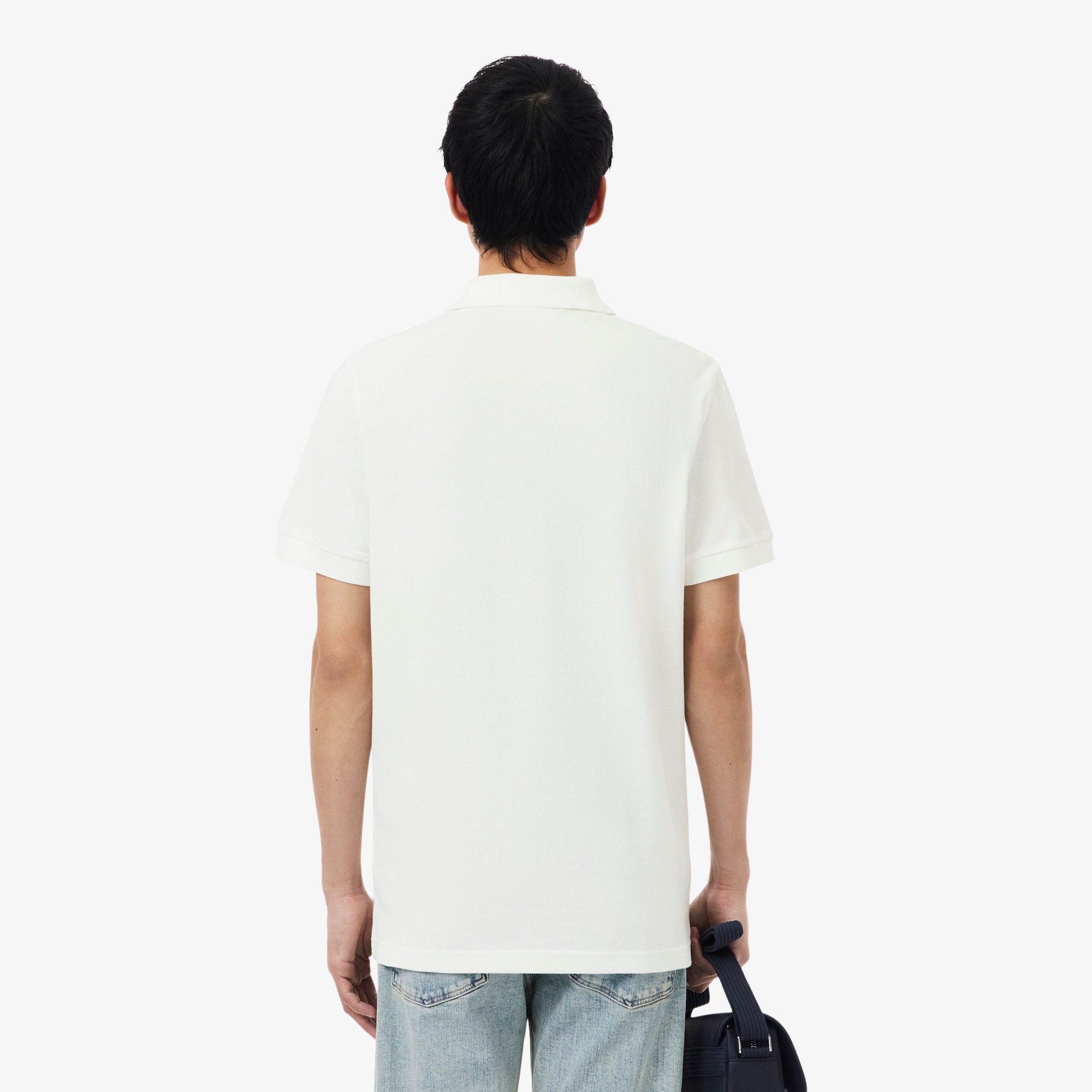 LACOSTE Stripe Polo Shirt - Image 4