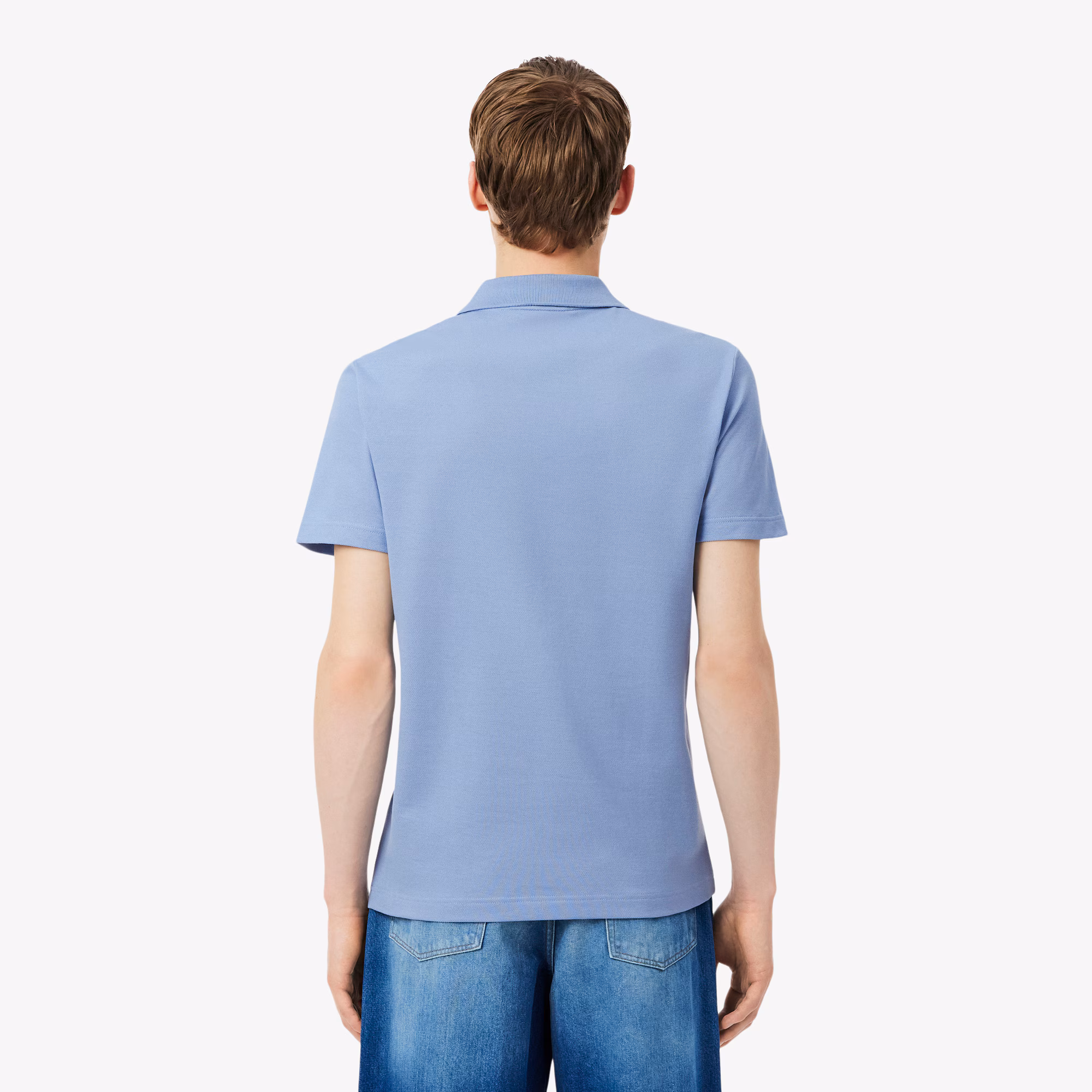 LACOSTE Regular Fit Colour Block Polo - Image 3