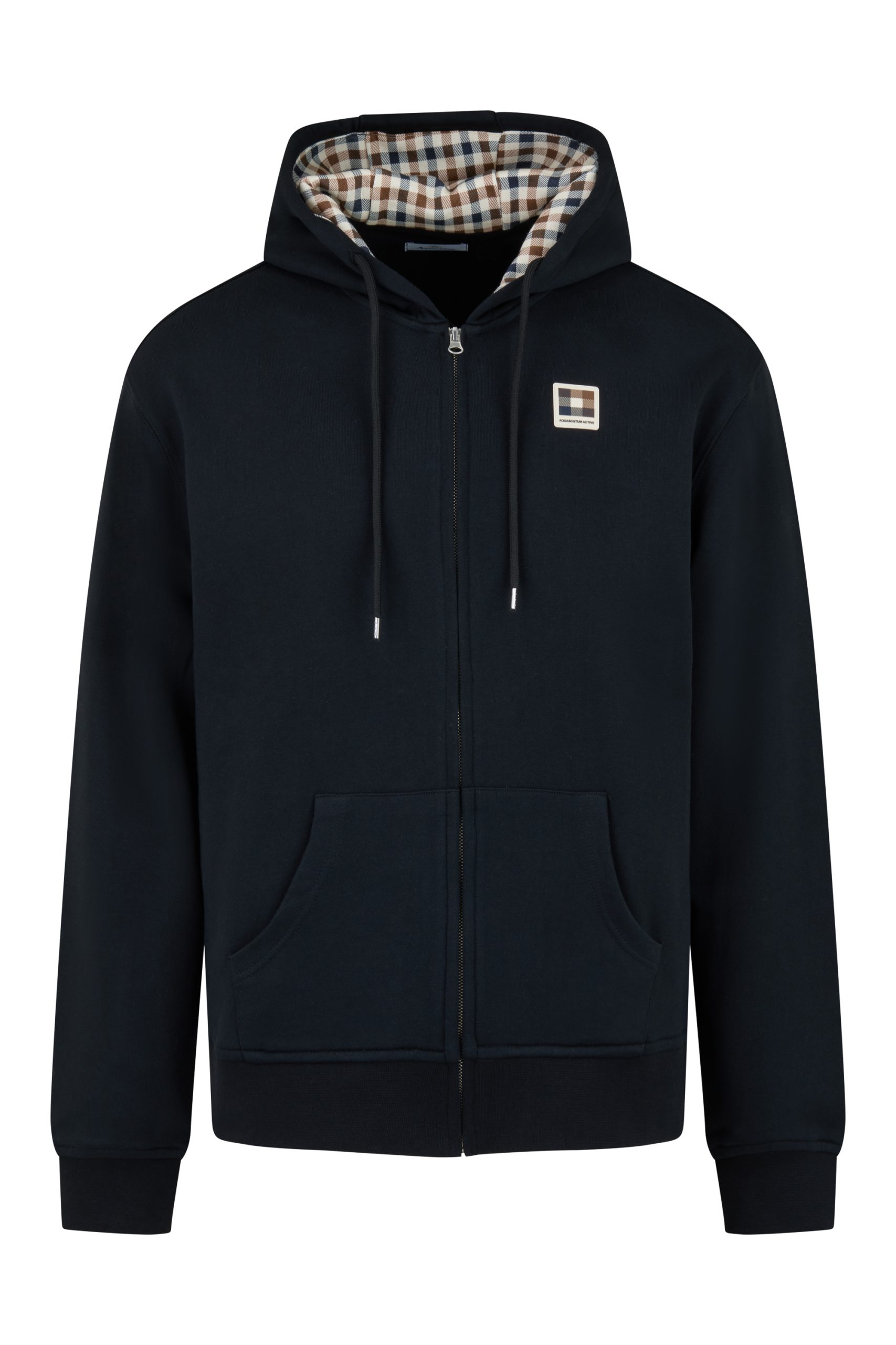 AQUASCUTUM Badge Full Zip Hoodie