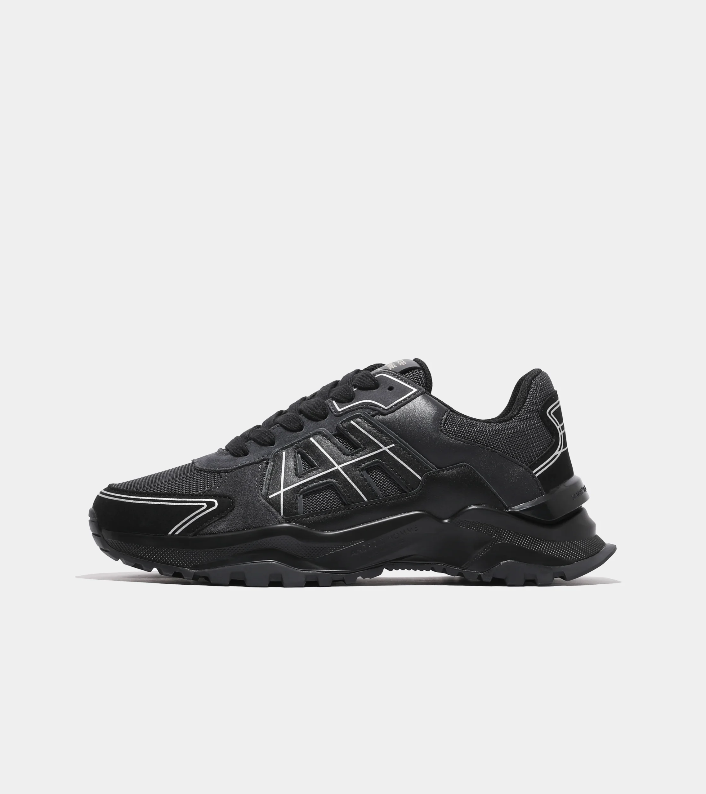 ANDROID HOMME Ballistic Nylon Suede Trainer