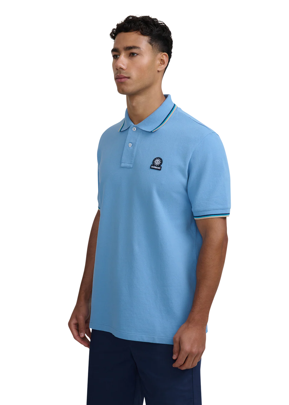 SANDBANKS Logo Polo Shirt - Image 4