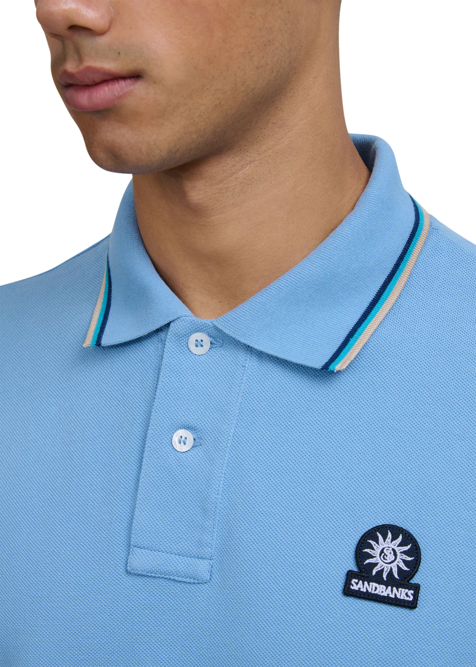 SANDBANKS Logo Polo Shirt - Image 5