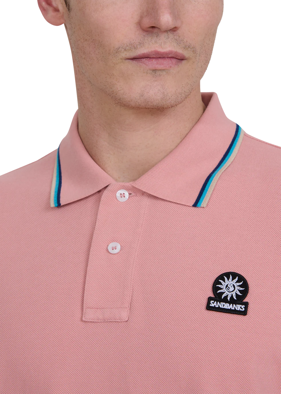 SANDBANKS Logo Polo Shirt - Image 4