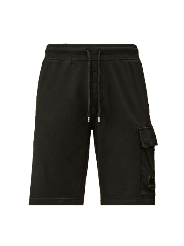 C.P. COMPANY Light Fleece Cargo Lens Sweatshorts