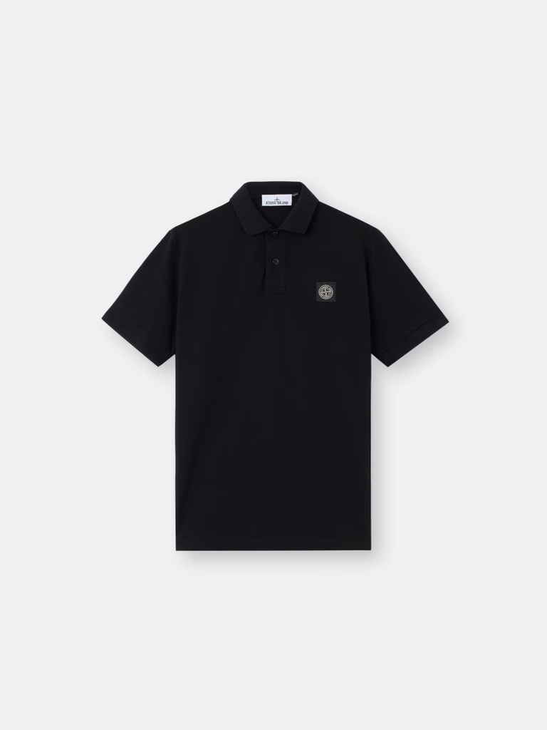 STONE ISLAND 2200008 Organic Stretch Cotton Piqué Polo