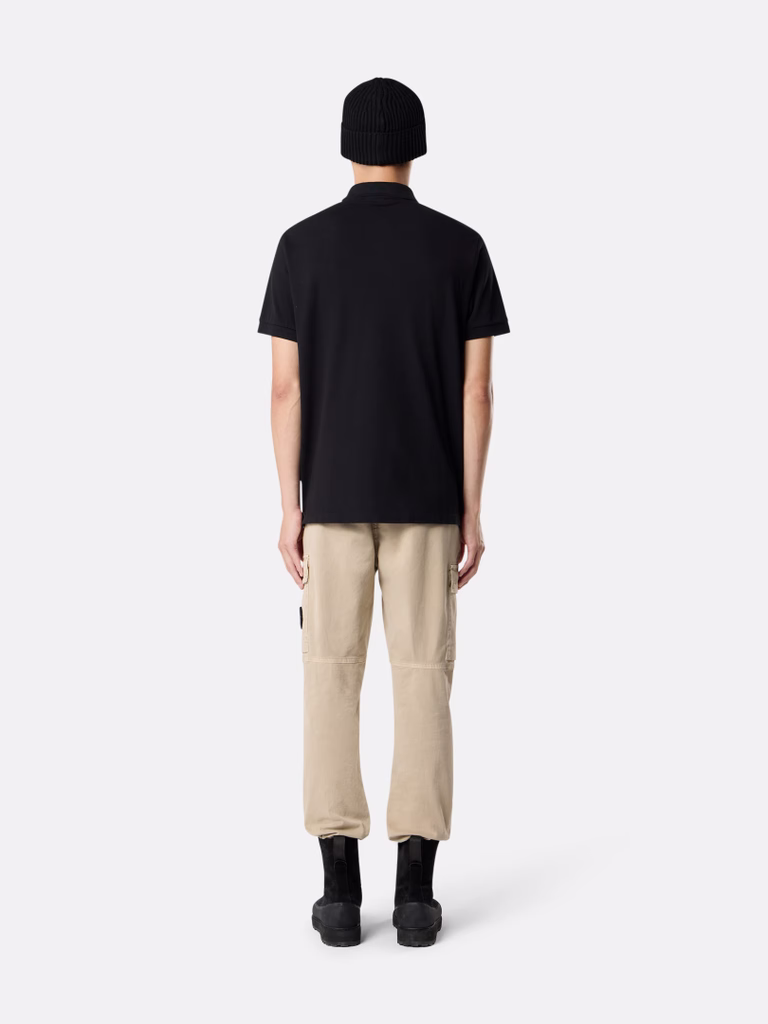 STONE ISLAND 2200008 Organic Stretch Cotton Piqué Polo - Image 3