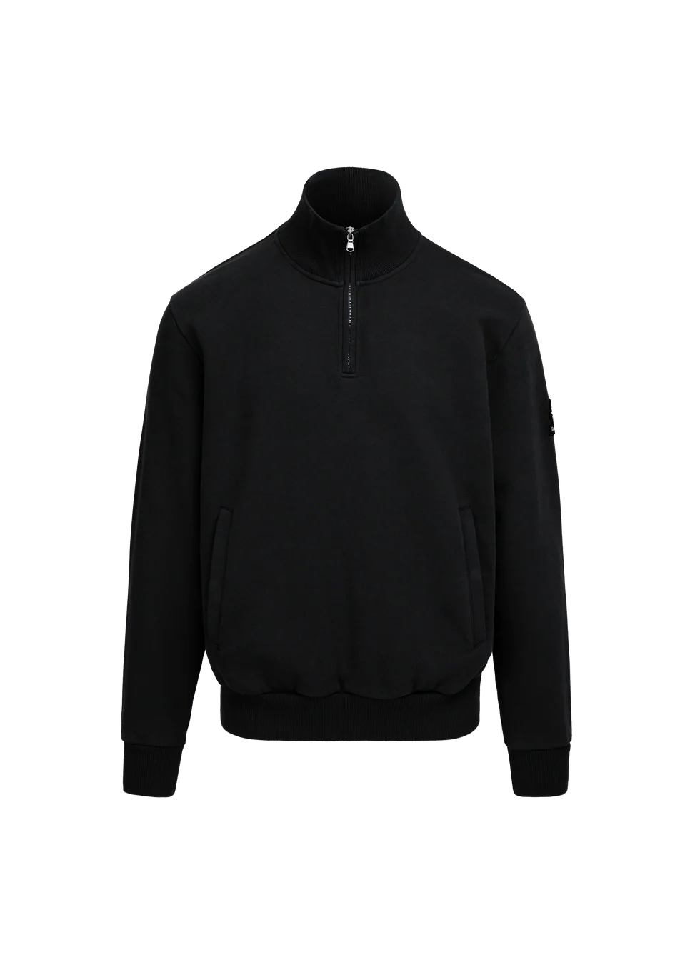 SANDBANKS Logo Quarter Zip Sweatshirt