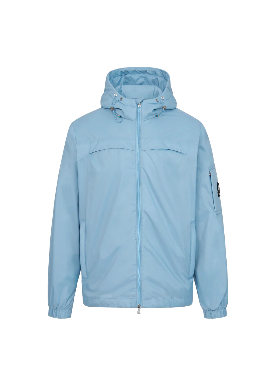 SANDBANKS Hooded Nylon Meridian Windbreaker