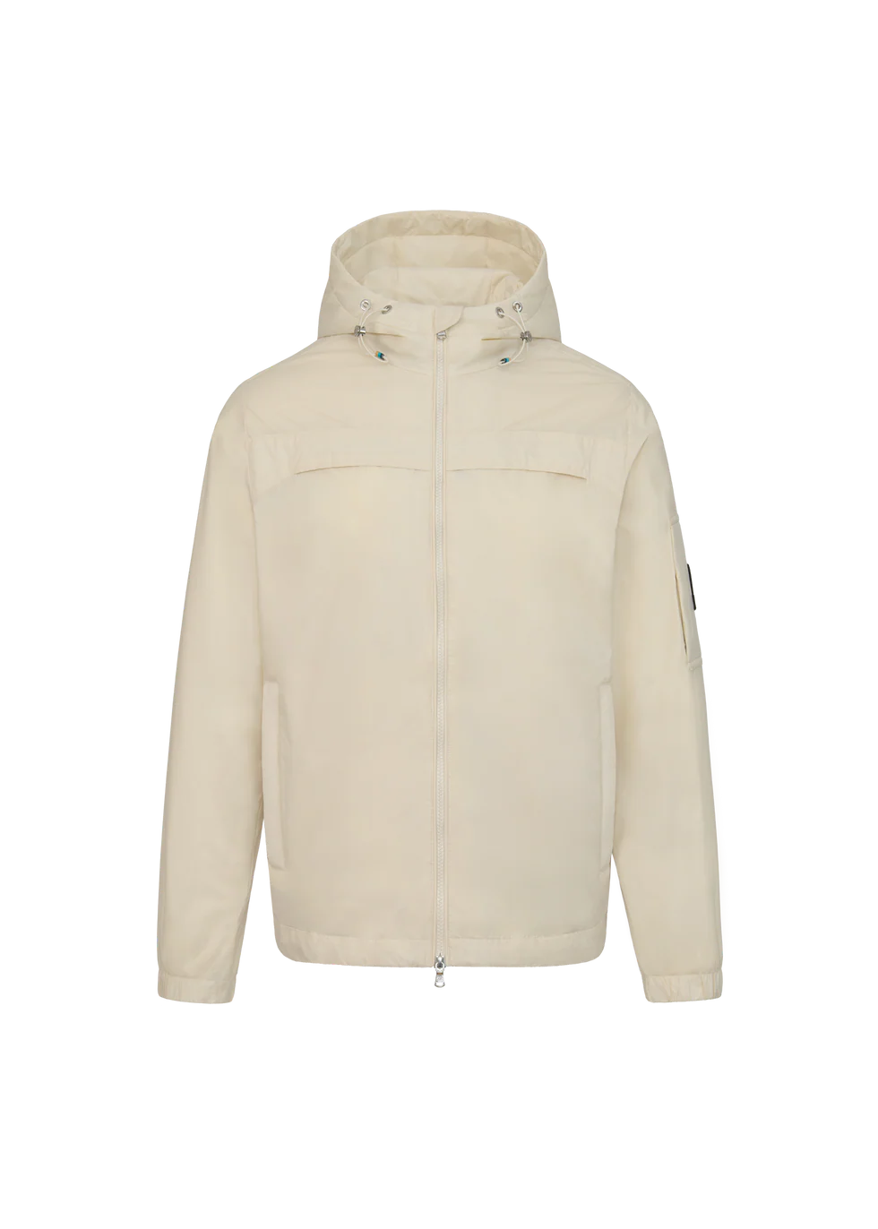 SANDBANKS Hooded Nylon Meridian Windbreaker