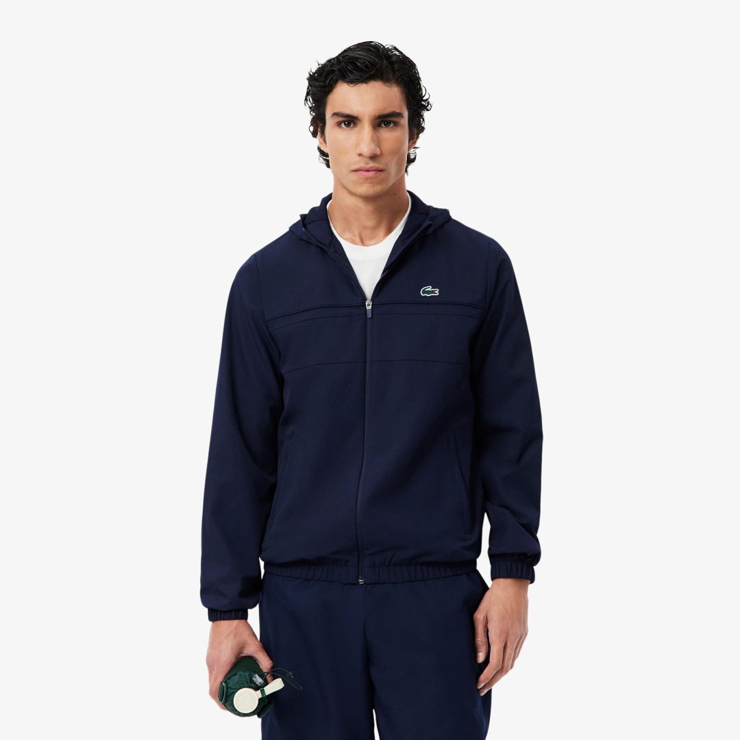 LACOSTE Water-Repellent Track Jacket - Image 4