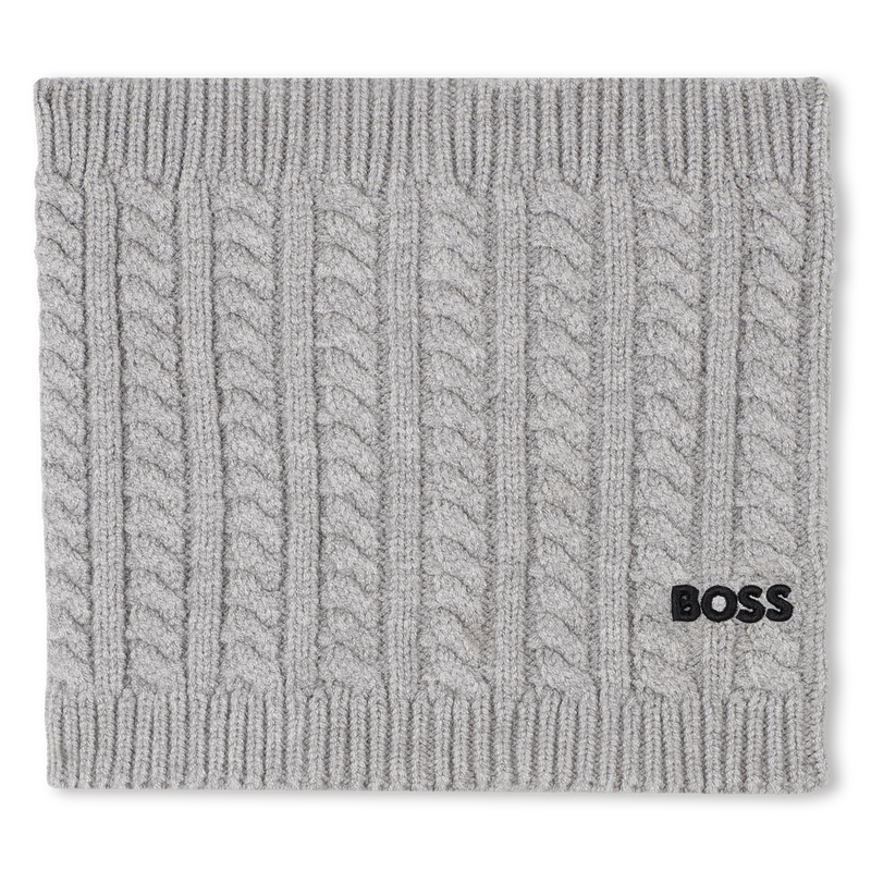 BOSS BABY Twisted Knit Neck Warmer