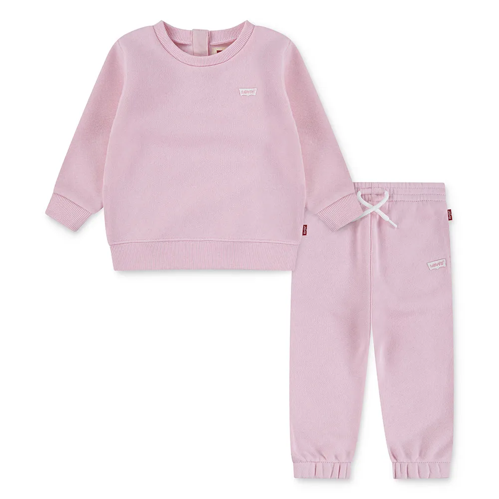 LEVI’S KIDS Sweatshirt & Jogger Set