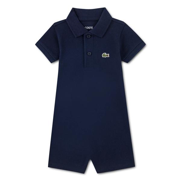 LACOSTE KIDS Core Romper (12m - 24m)