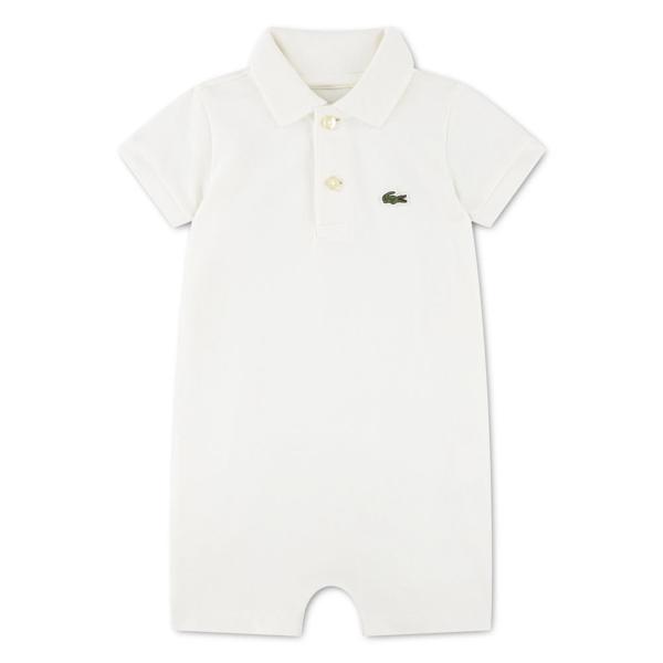 LACOSTE KIDS Core Romper (3m - 9m)