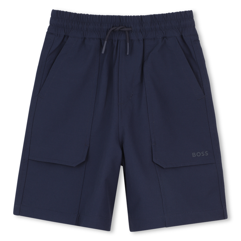 BOSS KIDS Fleece Bermuda Shorts
