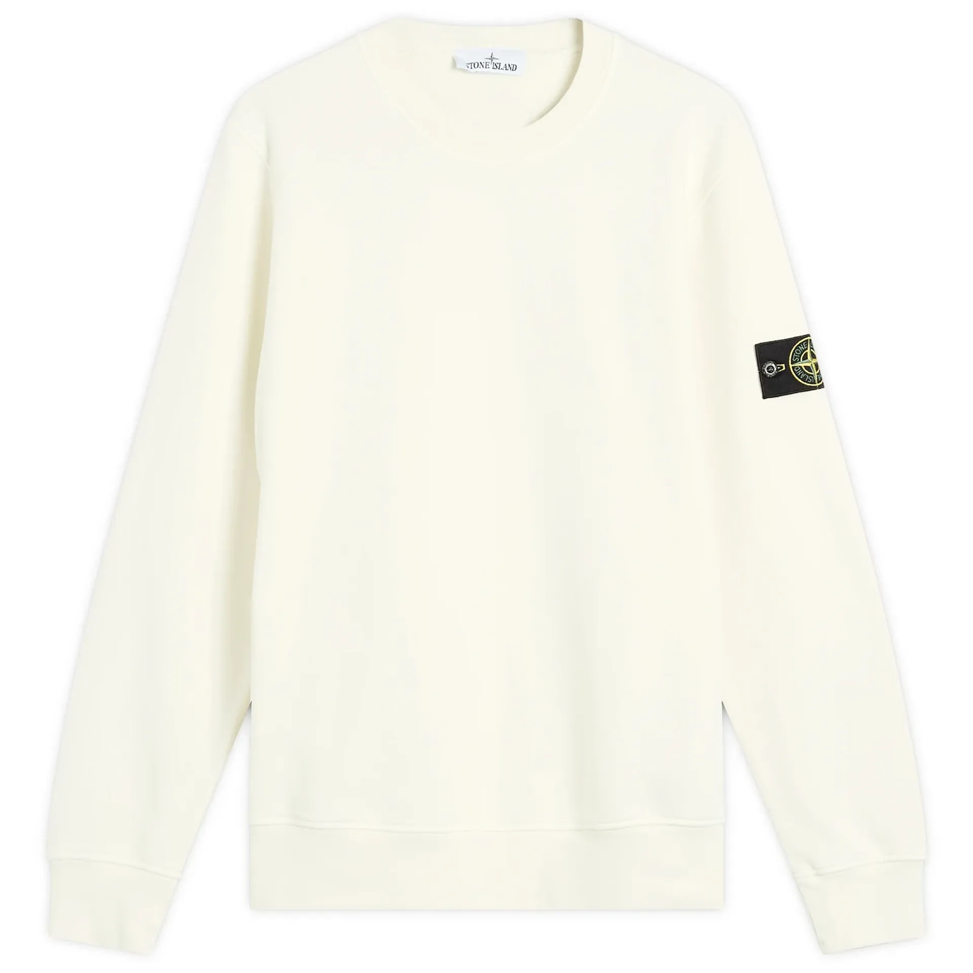 STONE ISLAND Organic Cotton Fleece Sweatshirt
