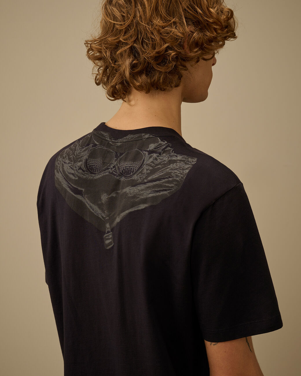 C.P. COMPANY Short Sleeve Goggle T-Shirt - Image 3