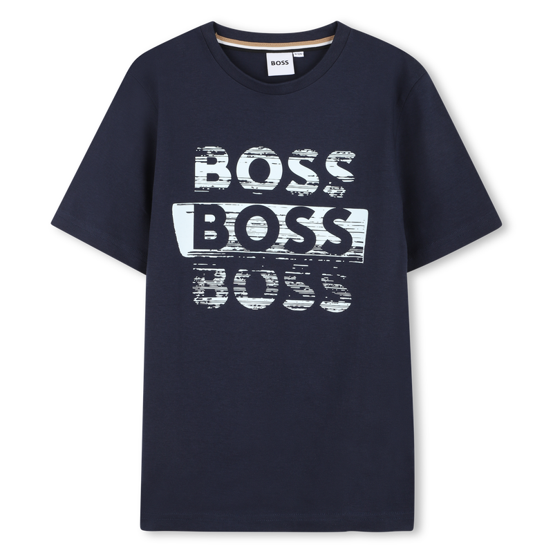 BOSS KIDS Repeat Logo T Shirt