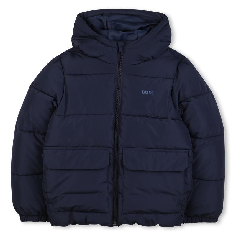 BOSS KIDS Hooded Down Jacket