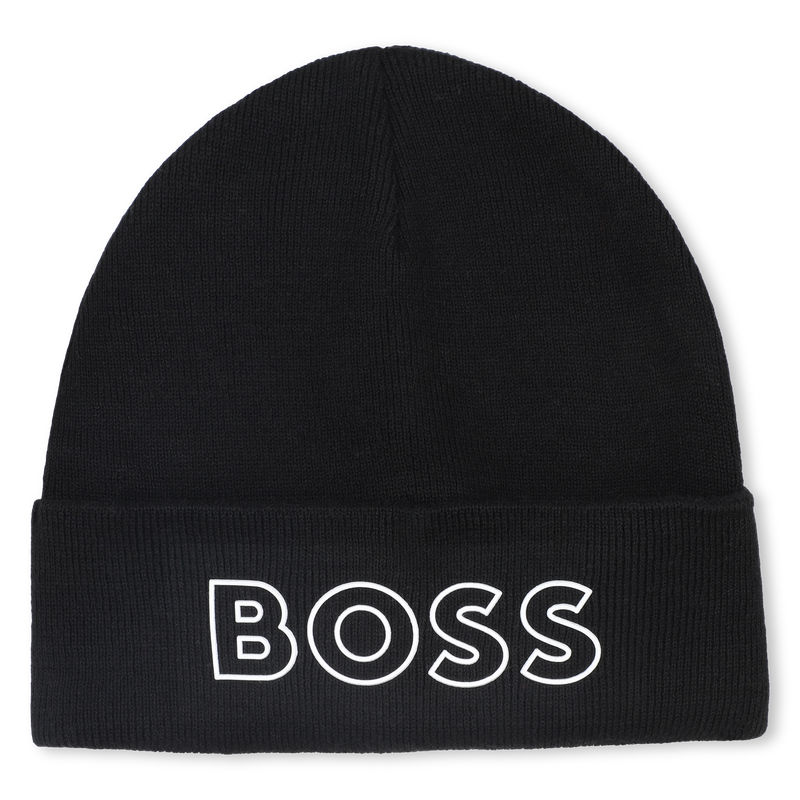 BOSS KIDS Logo Knitted Beanie