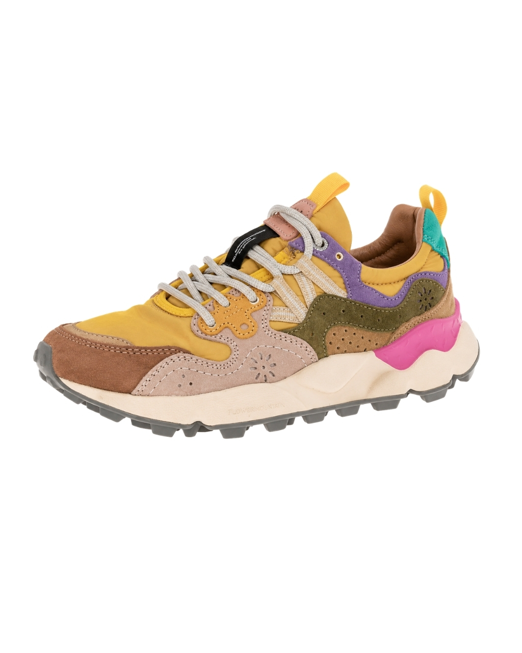 FLOWER MOUNTAIN Yamano 3 Women's Suede / Nylon Sneakers