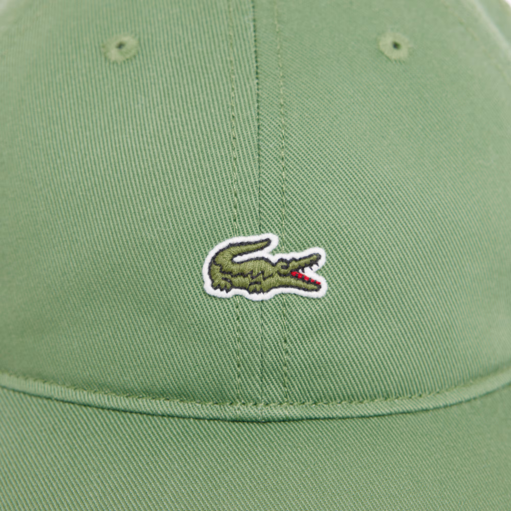 LACOSTE Cotton Twill Woven Cap - Image 4