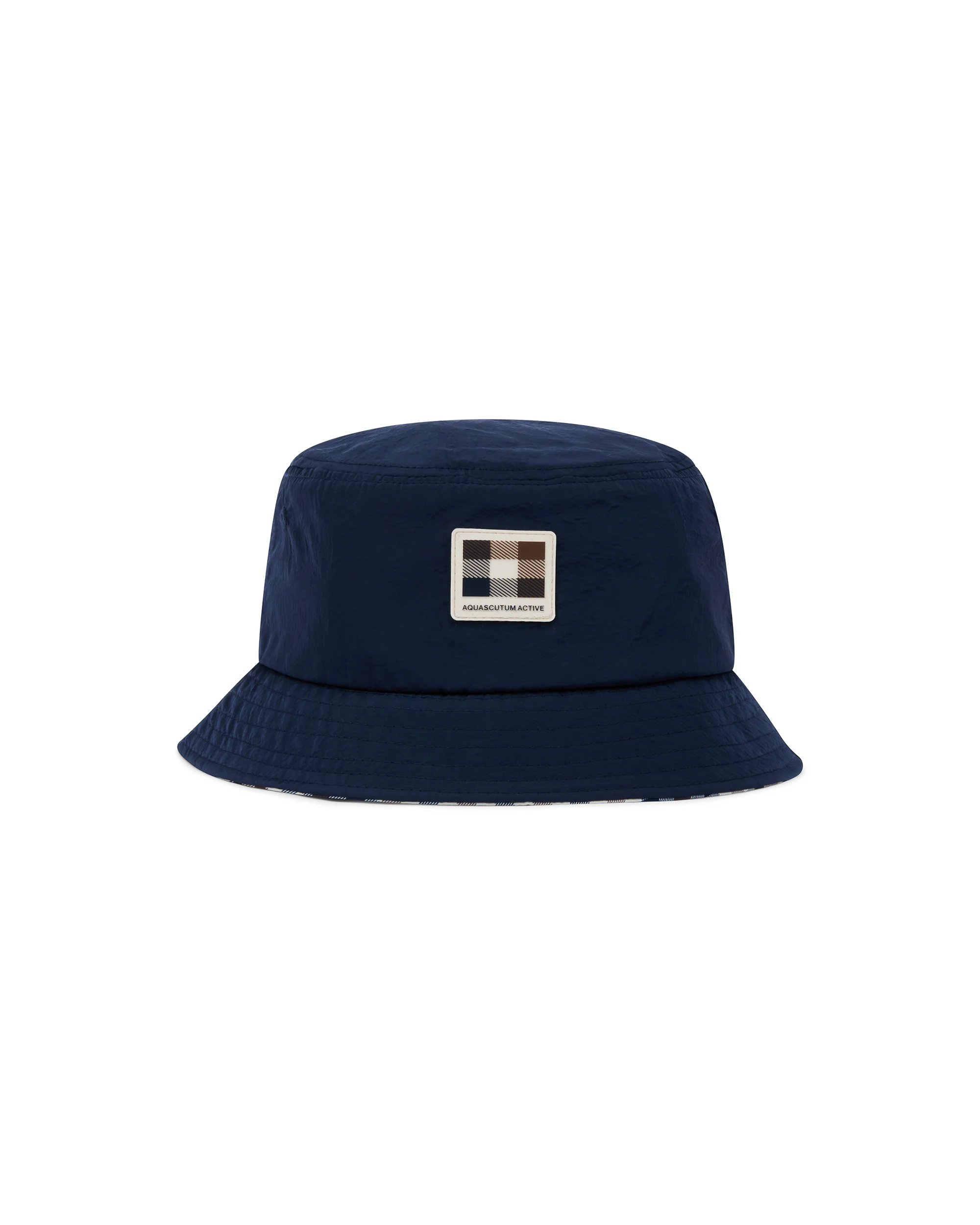 AQUASCUTUM ACTIVE Lamina Badge Bucket Hat