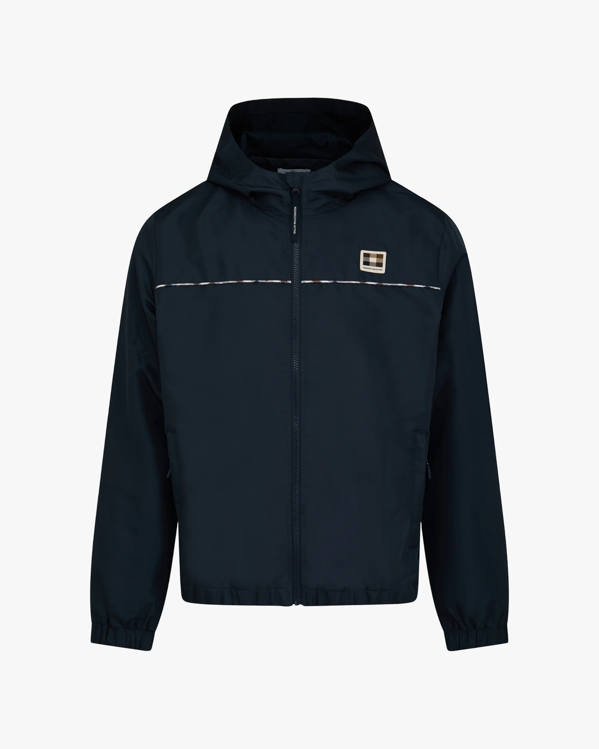 AQUASCUTUM Diamond Wave Badge Track Jacket