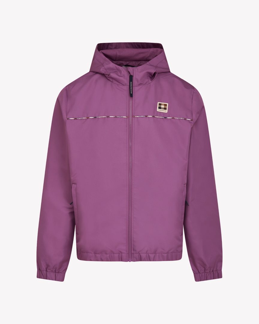 AQUASCUTUM Diamond Wave Badge Track Jacket