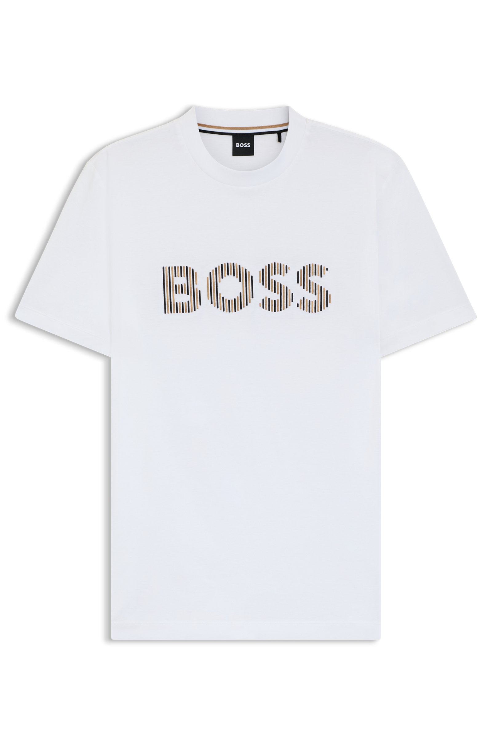 BOSS Thompson Logo Stripe T-Shirt