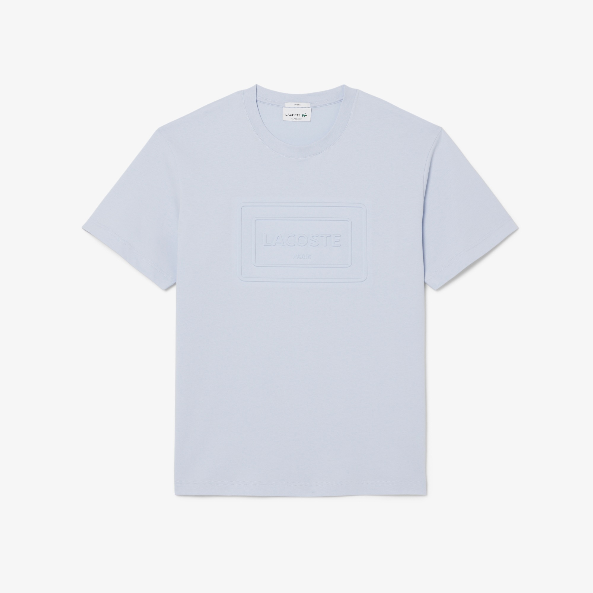 LACOSTE Embossed Branding Unisex T-Shirt