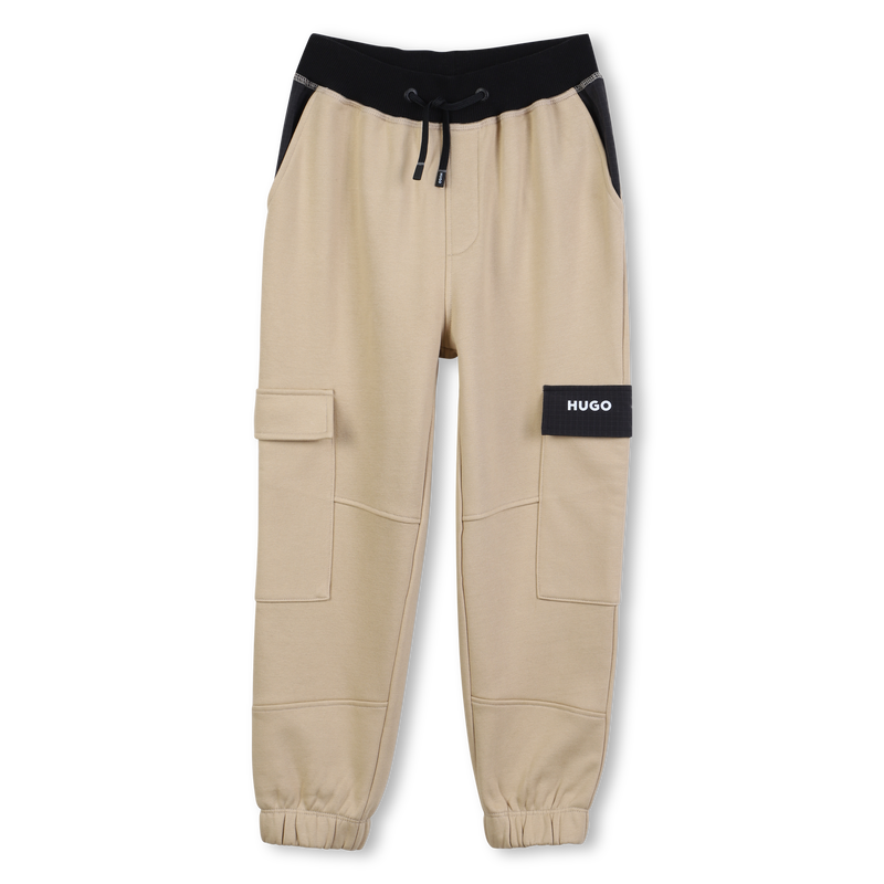 HUGO KIDS Colour Block Cargo Joggers
