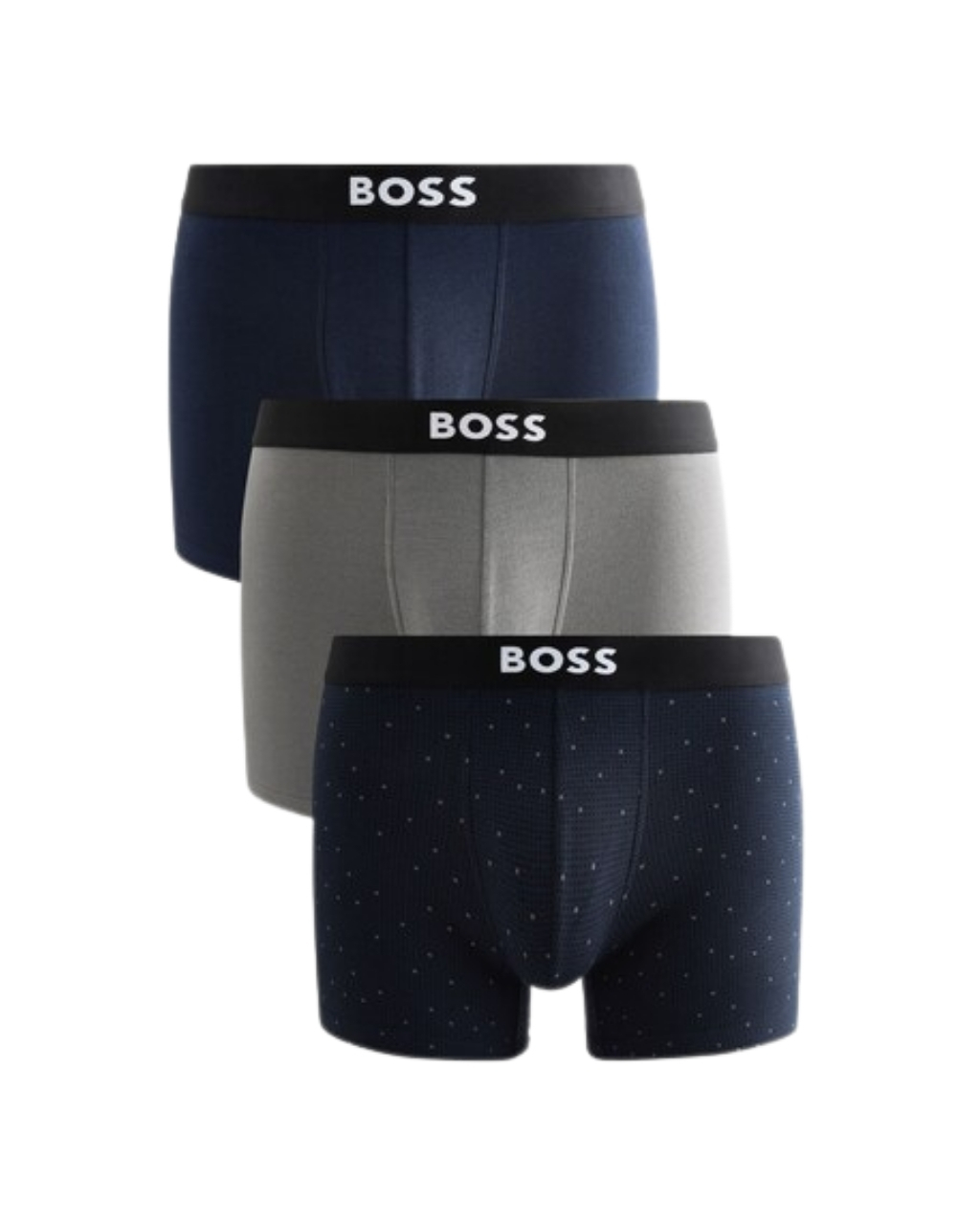 BOSS Power Stretch Cotton 3 Pack Boxer Shorts