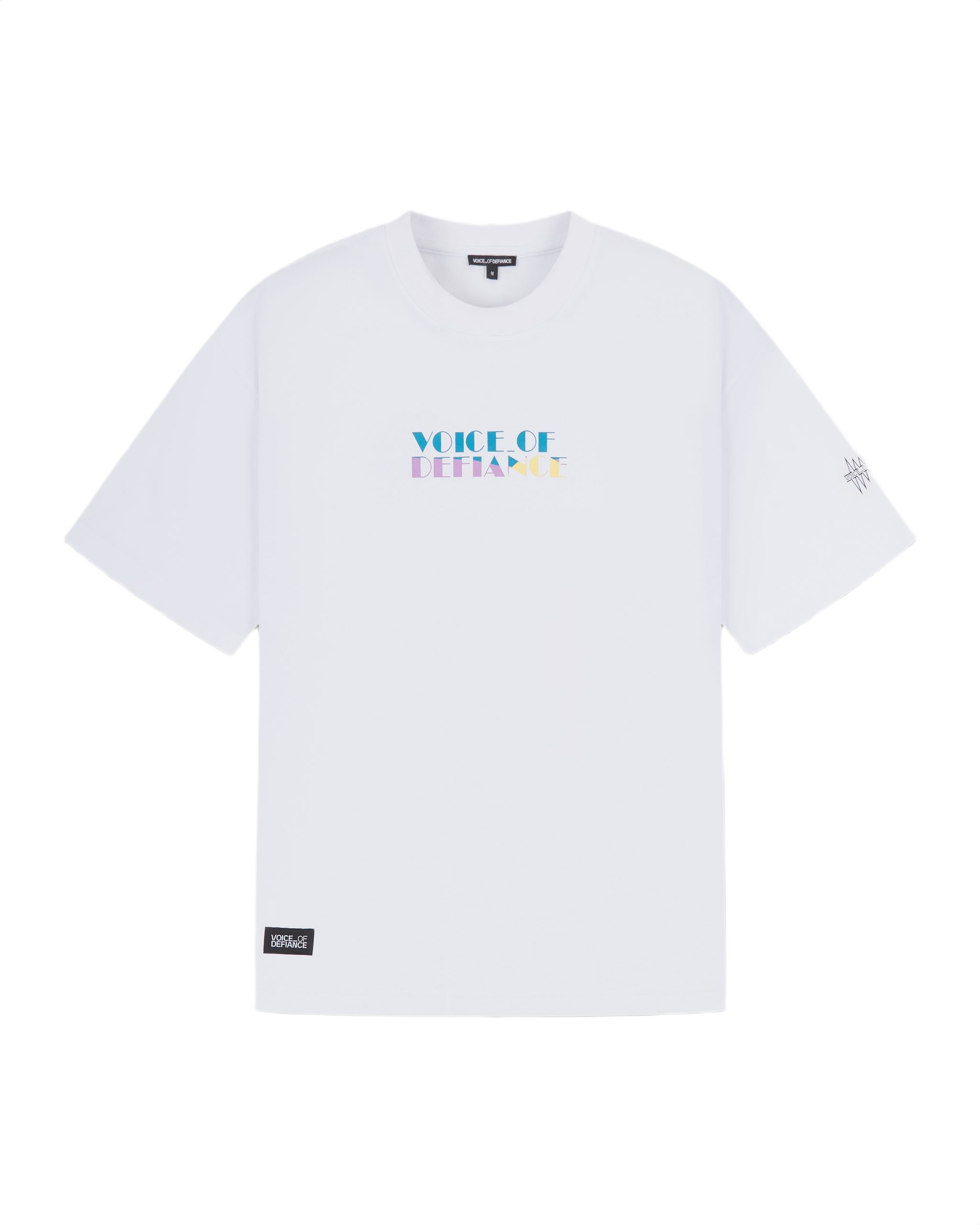VOICE_OF DEFIANCE White Lines Miami Vice T-Shirt
