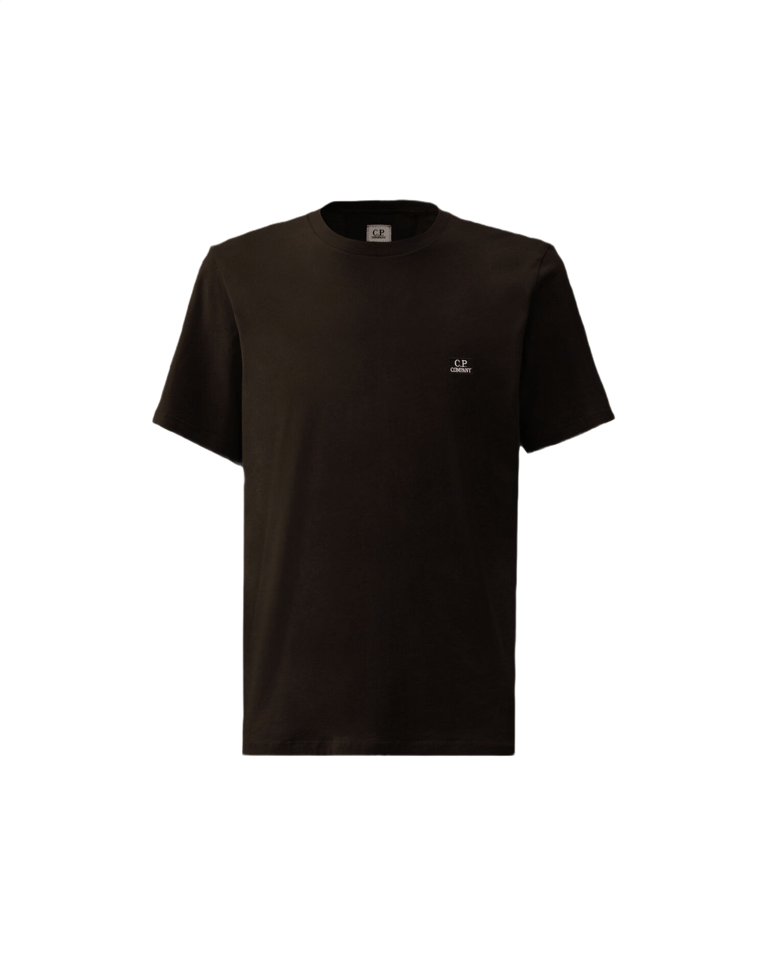 C.P. COMPANY Jersey Short Sleeve Logo Patch T-Shirt