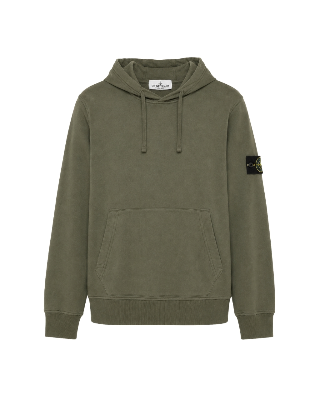 STONE ISLAND JUNIOR Logo Patch Hoodie
