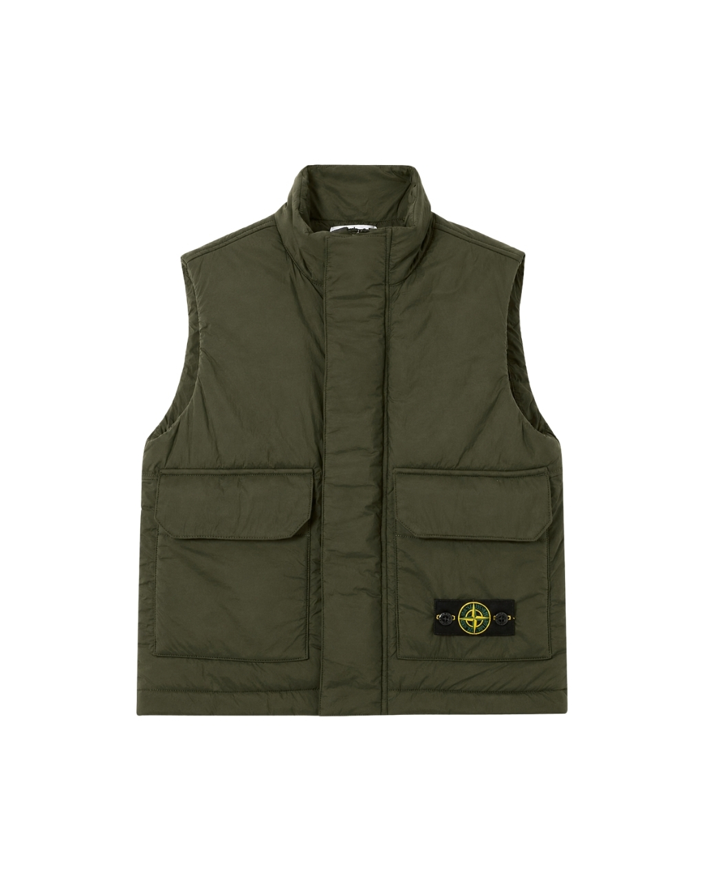 STONE ISLAND JUNIOR Padded Pocket Gilet